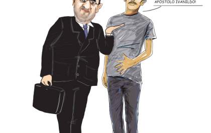 Confira a charge da edição do jornal Hojemais