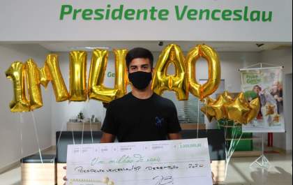 Campanha do Sicredi premia associado de Presidente Venceslau (SP) com R$ 1 milhão