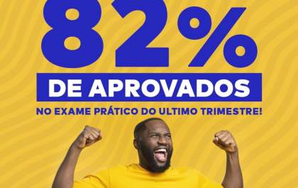Pelo terceiro mês consecutivo, CFC Skina bate recorde de aprovação nos exames práticos