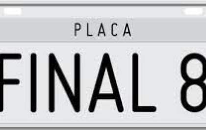 PLACA 8: pagamento do IPVA 2021 com desconto de 3% vence na próxima segunda-feira, 18/1
