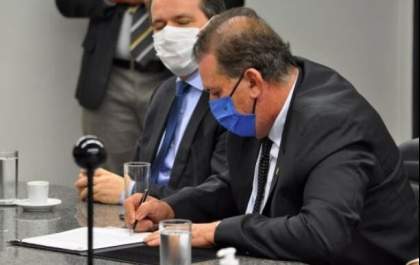 Eduardo Rocha é empossado vice-presidente da ALEMS