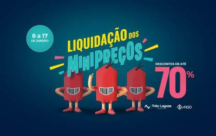 Shopping TL está com liquidação de Minipreços até domingo (17)