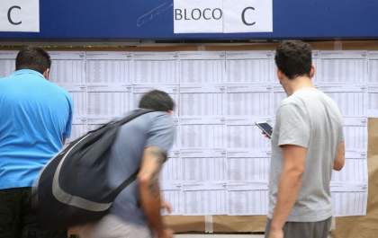 Estudantes fazem hoje primeira prova do Enem 2020