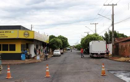 Ruas Antônio Estevão Leal e Yamaguti Kankit está parcialmente interditada