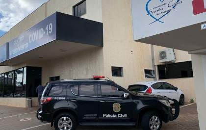 Polícia apreende fichas de vacinação contra a covid-19 em Andradina