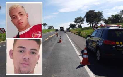 Irmãos morrem em colisão de Biz contra carreta em rodovia