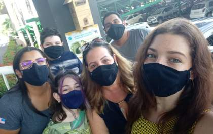 Equipe Resgate Urbano instala abelhas nativas no Shopping
