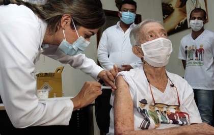 Mato Grosso do Sul começa vacinar idosos acima de 80 anos contra Covid-19 a partir desta sexta-feira