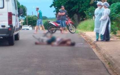 Homem é assassinado no meio da rua em Guaraçaí
