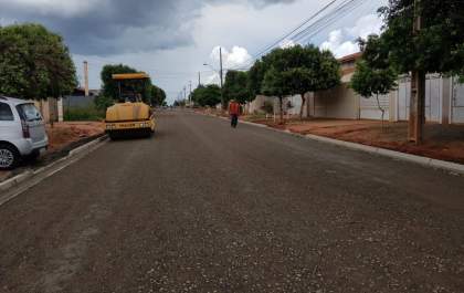 Morumbi e Carandá recebe obras de drenagem e pavimentação