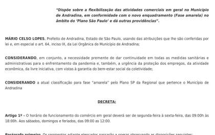 Decreto libera cinema com 40% da capacidade