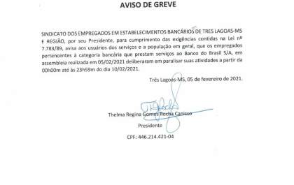 Bancários do BB fazem nova paralisação na quarta-feira (10)