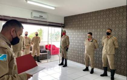 CBMMS realiza passagem de comando em Três Lagoas