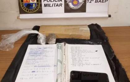 Baep prende servente com mais de 1 quilo de maconha