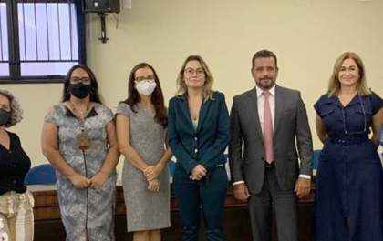 Des. Alexandre Bastos faz reunião em Três Lagoas para ouvir os magistrados e servidores locais