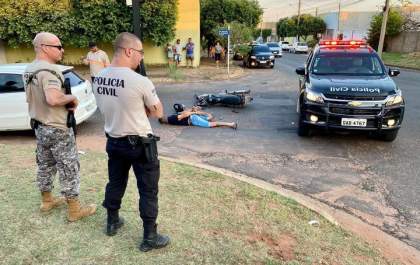 Perseguição cinematográfica marca final da tarde de domingo em Três Lagoas