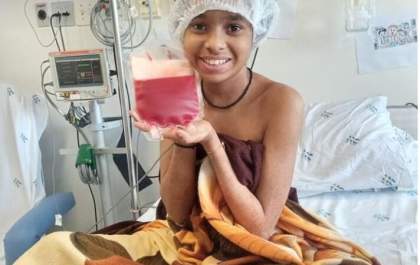 Três lagoense começa transplante de medula