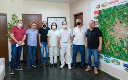 Engenheiros da CGPM vão conhecer Masterplan e apresentam novo projeto a Mário Celso
