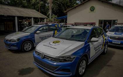 Guarda Municipal recebe mais duas viaturas novas