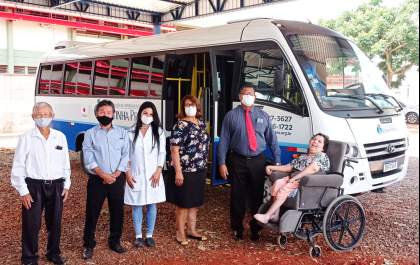 Consulado do Japão doa micro-ônibus ao Hospital Ritinha Prates&nbsp;