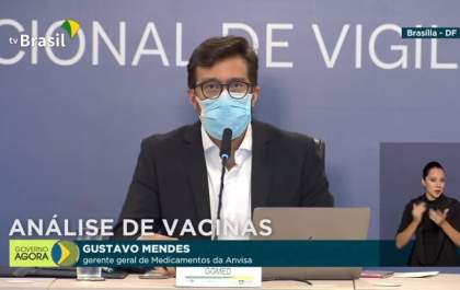 Anvisa aprova registro de vacina e de medicamento contra covid-19