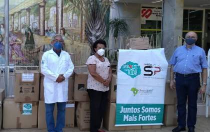 Observatório Social do Brasil - Araçatuba monitora entrega de EPIs na Santa Casa