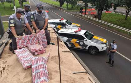 TOR encontra maconha em carga de farelo de trigo