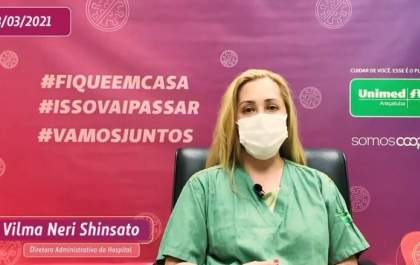 Hospital Unimed Araçatuba atinge ocupação máxima