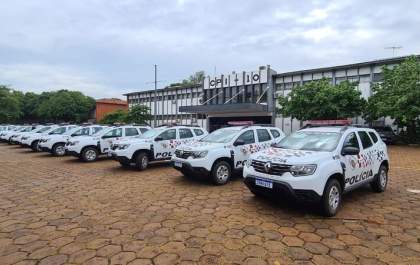 CPI-10 recebe 13 novas viaturas para a PM