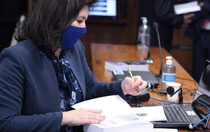 Em carta aberta, Simone Tebet fala de caos e da falta de leitos e oxigênio