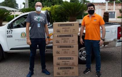 Kidy Calçados entrega cinco mil máscara para a Prefeitura de Birigui