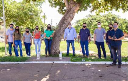 Andradina comemora Dia Mundial da Água com plantio de árvores na Vila Mineira