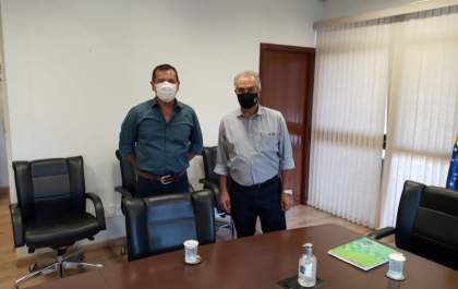Comandante do 2º BPM sediado em TL é recebido pelo Governador do Estado