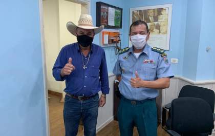 Comandante do 2º BPM se reúne com representantes dos Poderes Legislativo e Executivo das comarcas de Brasilândia e Três Lagoas