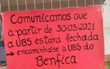 Moradores do Santa Cecília são informados que ubs será fechada