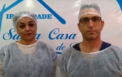 Em vídeo, profissionais da Santa Casa de Birigui comentam sobre ocupação no hospital