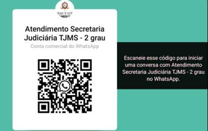 TJMS disponibiliza novo canal de atendimento em 2º Grau