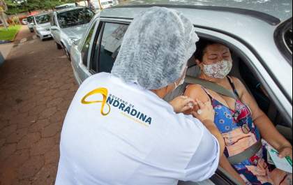 Em Andradina, 200 pessoas deixaram de tomar a segunda dose da vacina