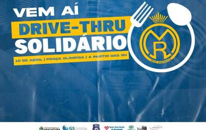 Real Madruga faz drive-thru solidário neste sábado