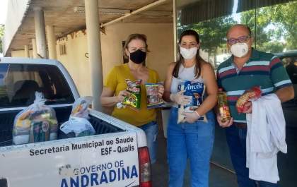 'Arroz, feijão e café. Drive Thru da Solidariedade precisa destes itens para completar cestas básicas