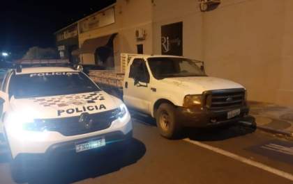 PM prende acusado de furtar caminhonete em Penápolis