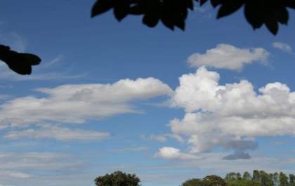 Domingo de sol entre nuvens e máxima de 34°C em Mato Grosso do Sul