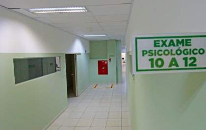 Exames médicos e psicológicos do Detran da Capital são realizados em nova sede no Pátio Central