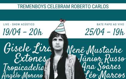 Músico faz live em homenagem a Roberto Carlos nesta segunda