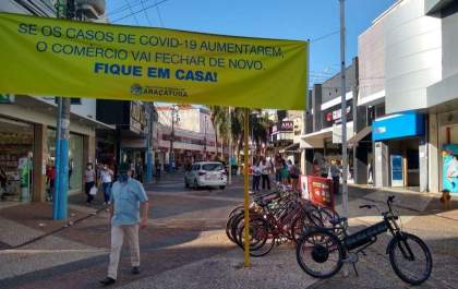 Calçadão de Araçatuba deve receber mais de meio milhão de reais em melhorias