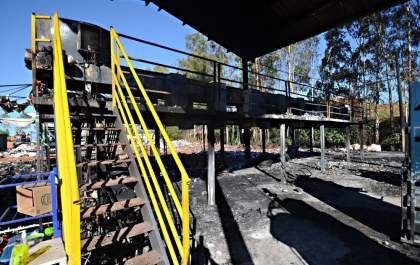 Incêndio destrói cooperativa de recicláveis em Araçatuba pela 2.ª vez