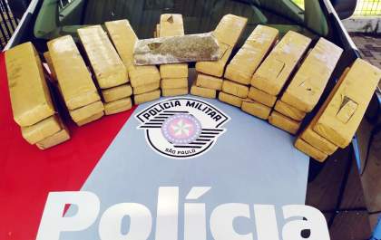 PM prende homem com 36 quilos de maconha no Alvorada