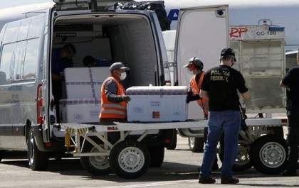 Mato Grosso do Sul recebe novos lotes com 63.220 doses de vacina contra Coronavírus