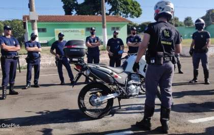 Guardas municipais de Araçatuba fazem curso com a Rocam
