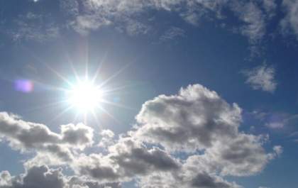 Termômetros devem marcar 34°C nesta terça-feira de calor